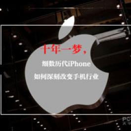 历代 iPhone 如何深刻改变手机行业